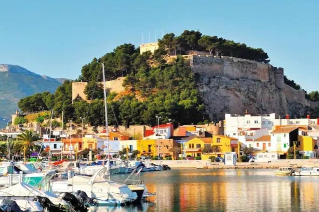 Lovely Apartment Denia, Piscina, Jacuzzi, Padel, Parking מראה חיצוני תמונה